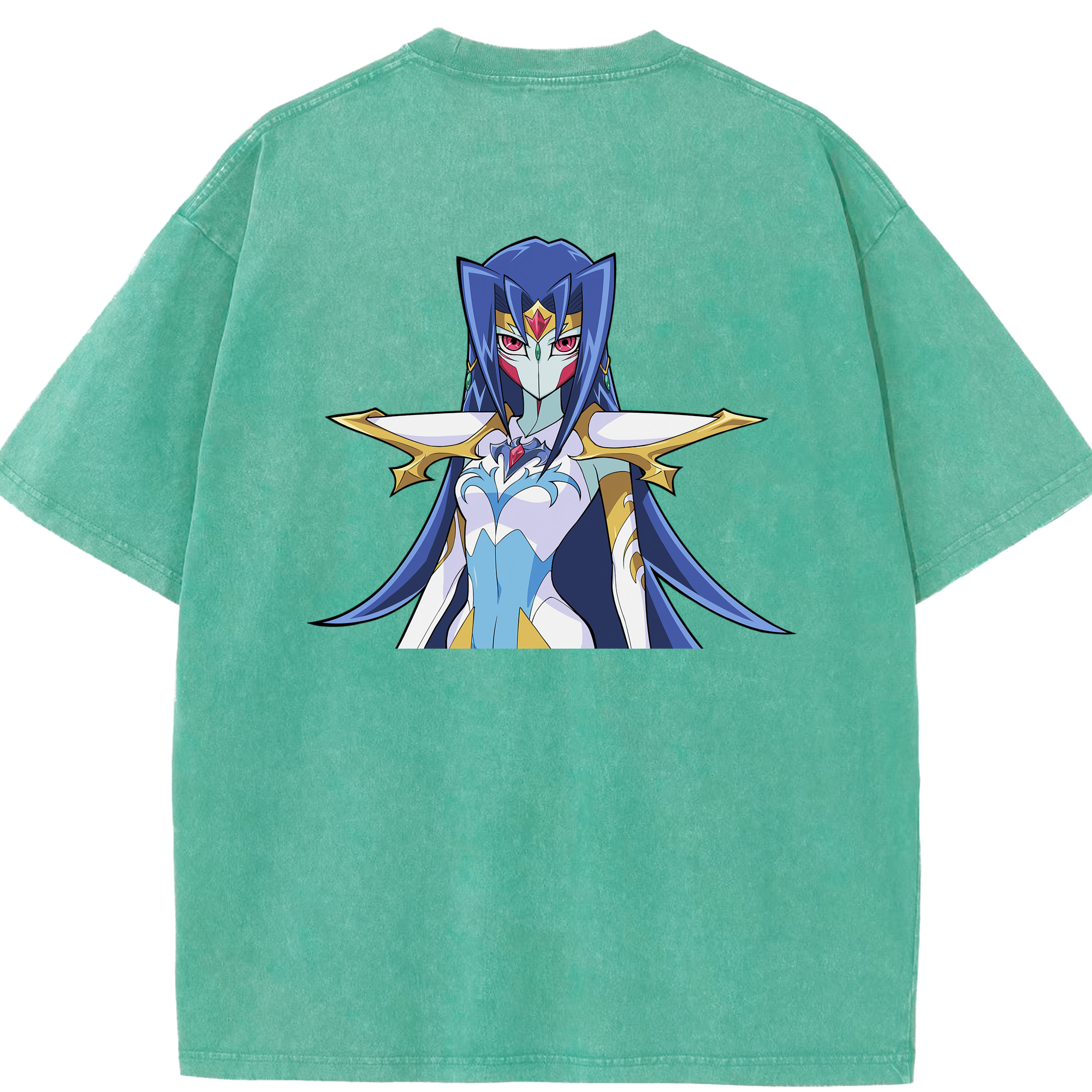 （画像用） 遊☆戯☆王 Yu-Gi-Oh! 綿100% ヴィンテージ風 半袖Tシャツ（背面プリント）